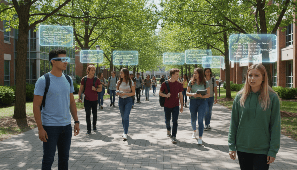 Meta smart glasses facial recognition