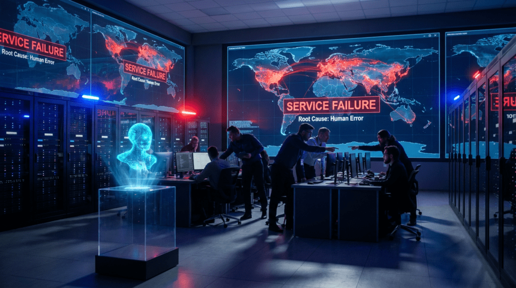 The Amazon AI outage