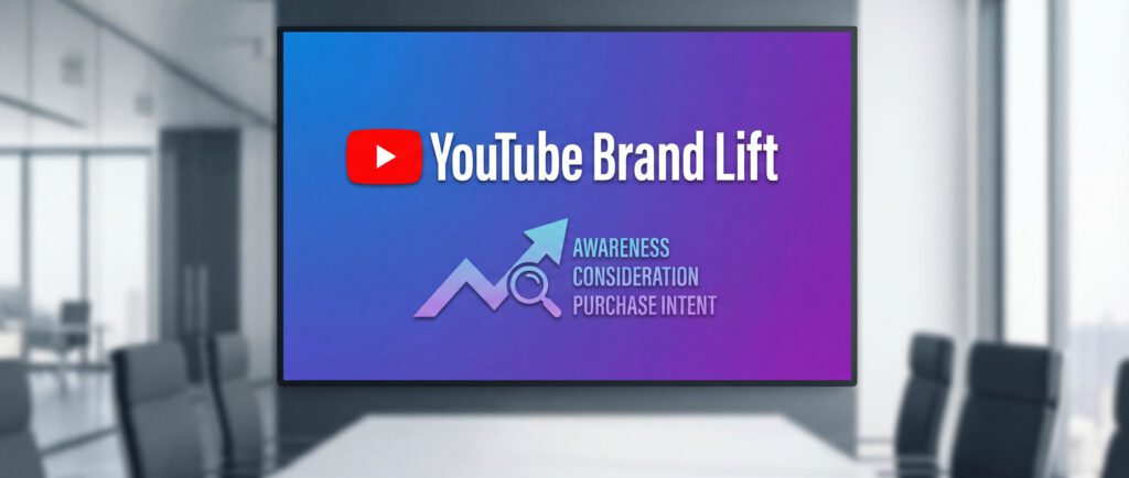 Brand lift Youtube