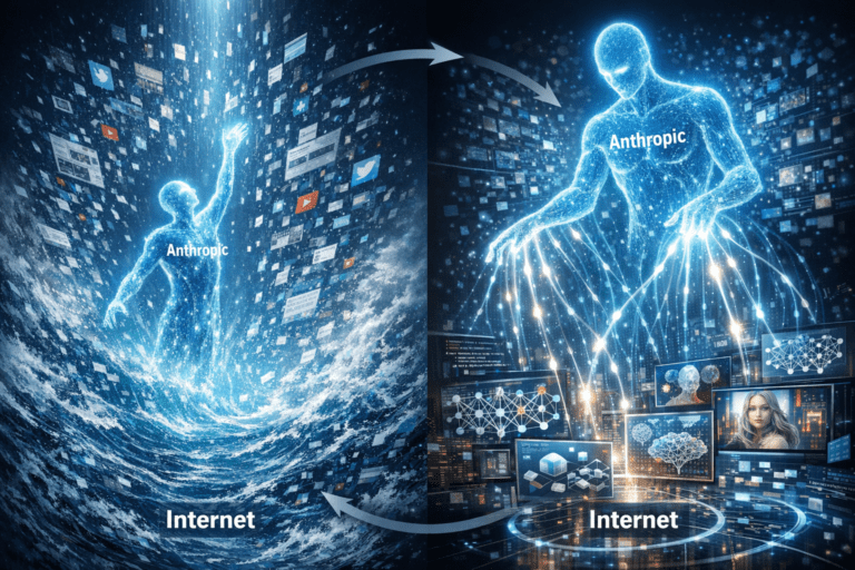 Anthropic Trained on the Internet. Now the Internet Trains on Them screenshot