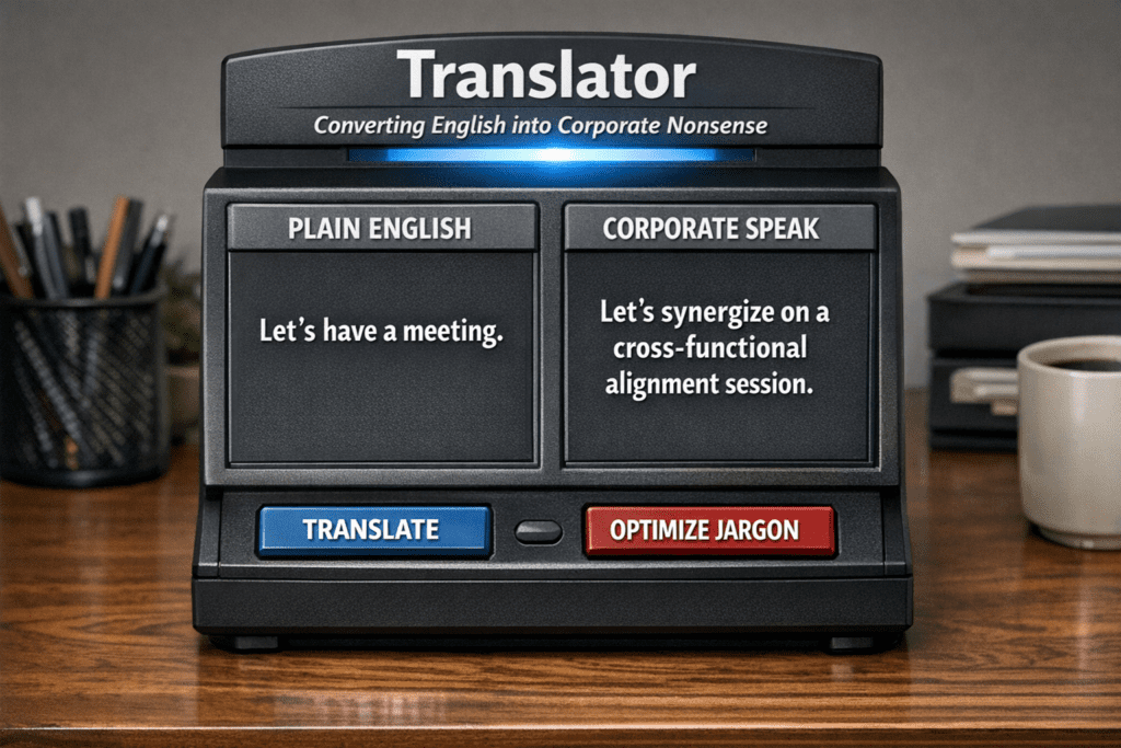 LinkedIn Speak Translator screenshot