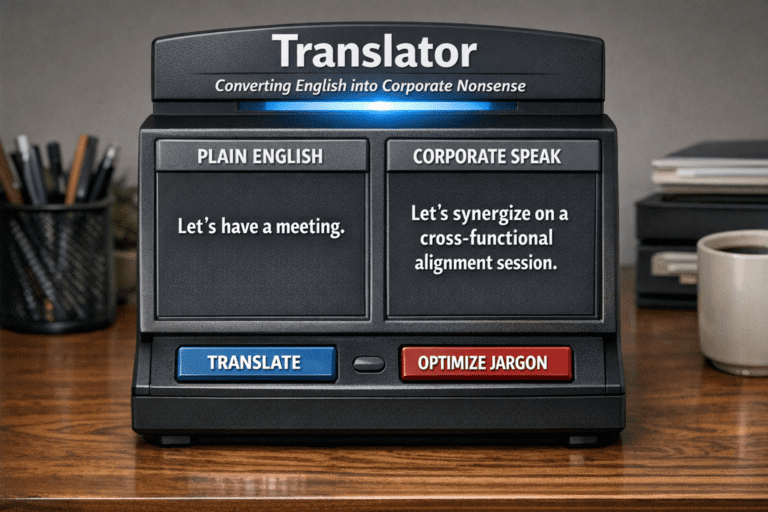 LinkedIn Speak Translator screenshot