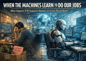 When the Machines Learn to Do Our Jobs: What Happens If AI Surpasses Humans at Screen-Based Work?