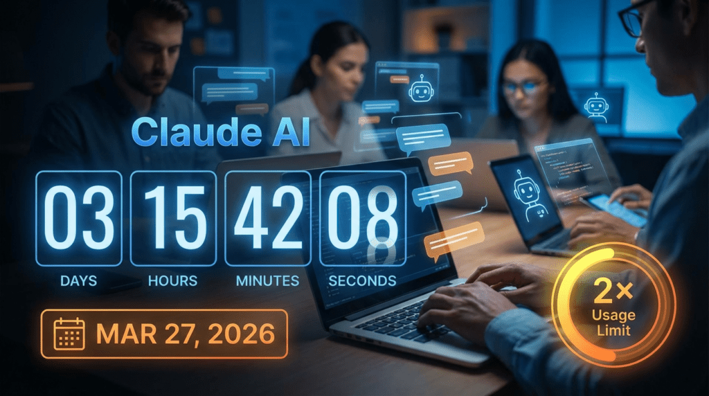 Claude AI doubled limits