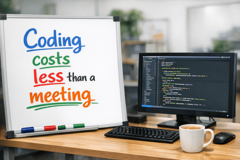 Why AI Coding Now Costs Less Than Your Planning Meetings ($0.10 vs $205) screenshot
