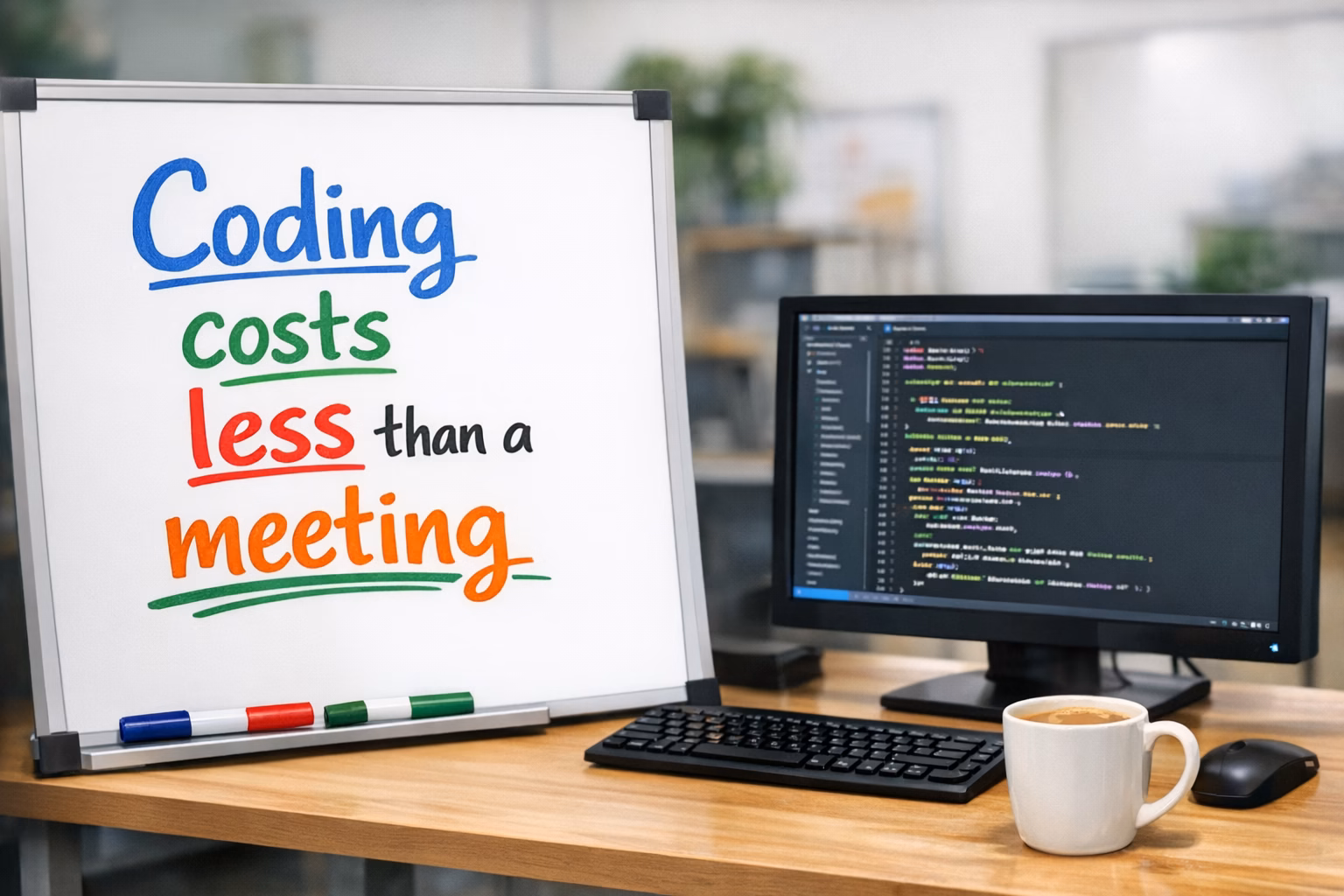 Why AI Coding Now Costs Less Than Your Planning Meetings ($0.10 vs $205)