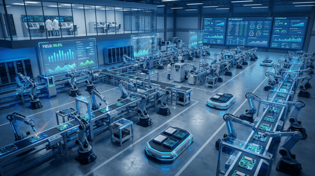 Samsung AI autonomous factories