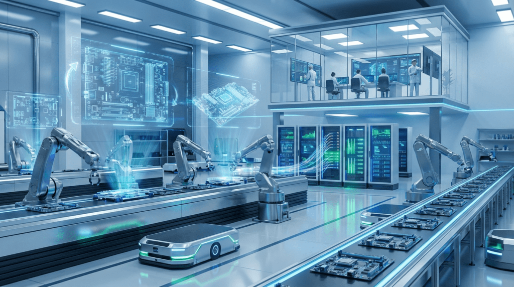 Samsung AI autonomous factories