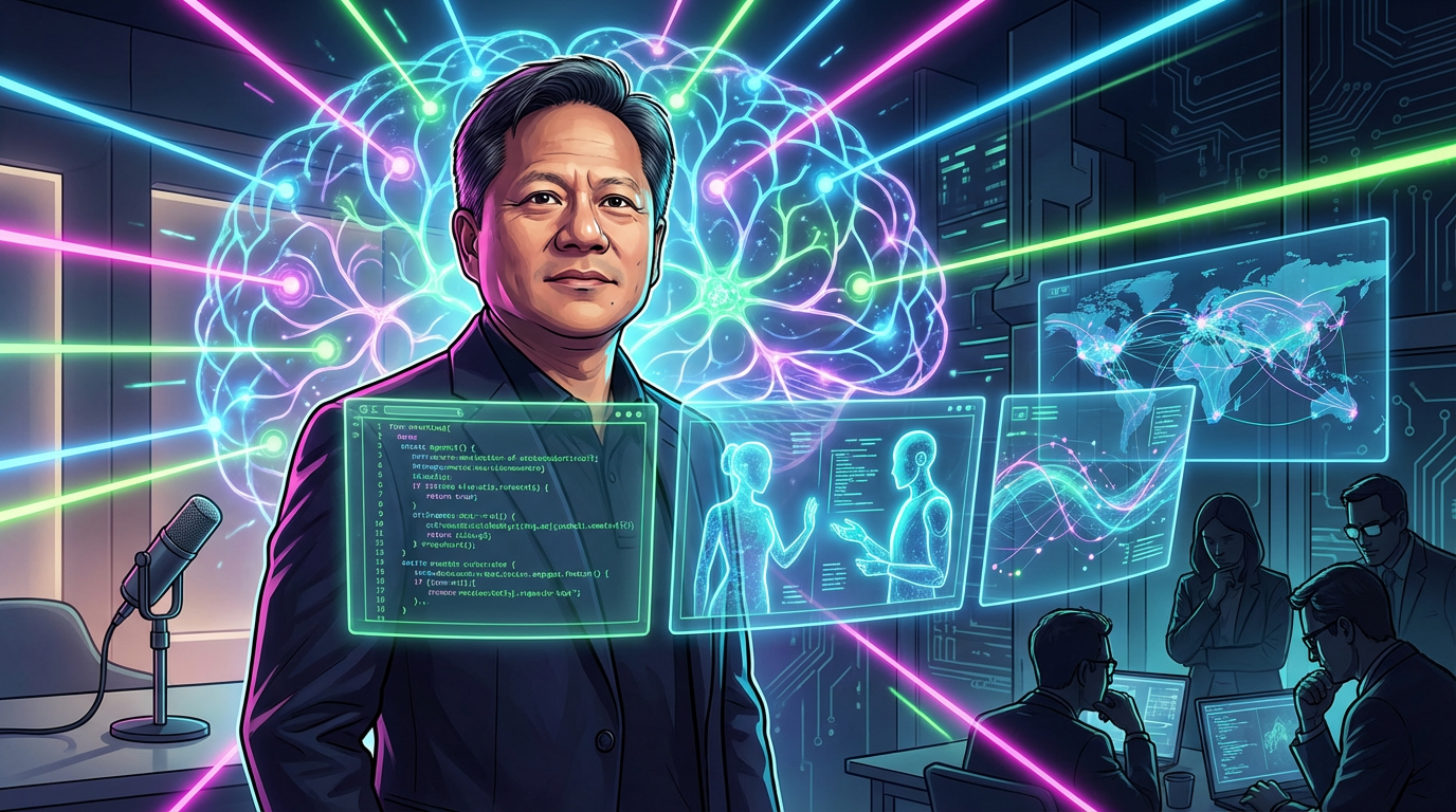 Jensen Huang Just Said We’ve Achieved AGI — And the Internet Has Thoughts
