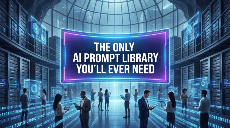 AI prompt library article screenshot