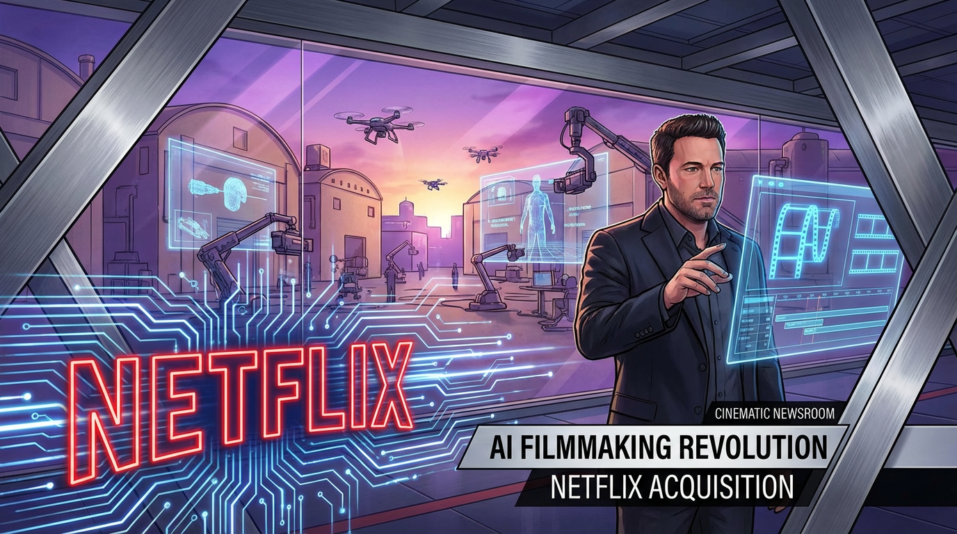 Netflix Buys Ben Affleck’s AI Startup — And Hollywood Will Never Be the Same