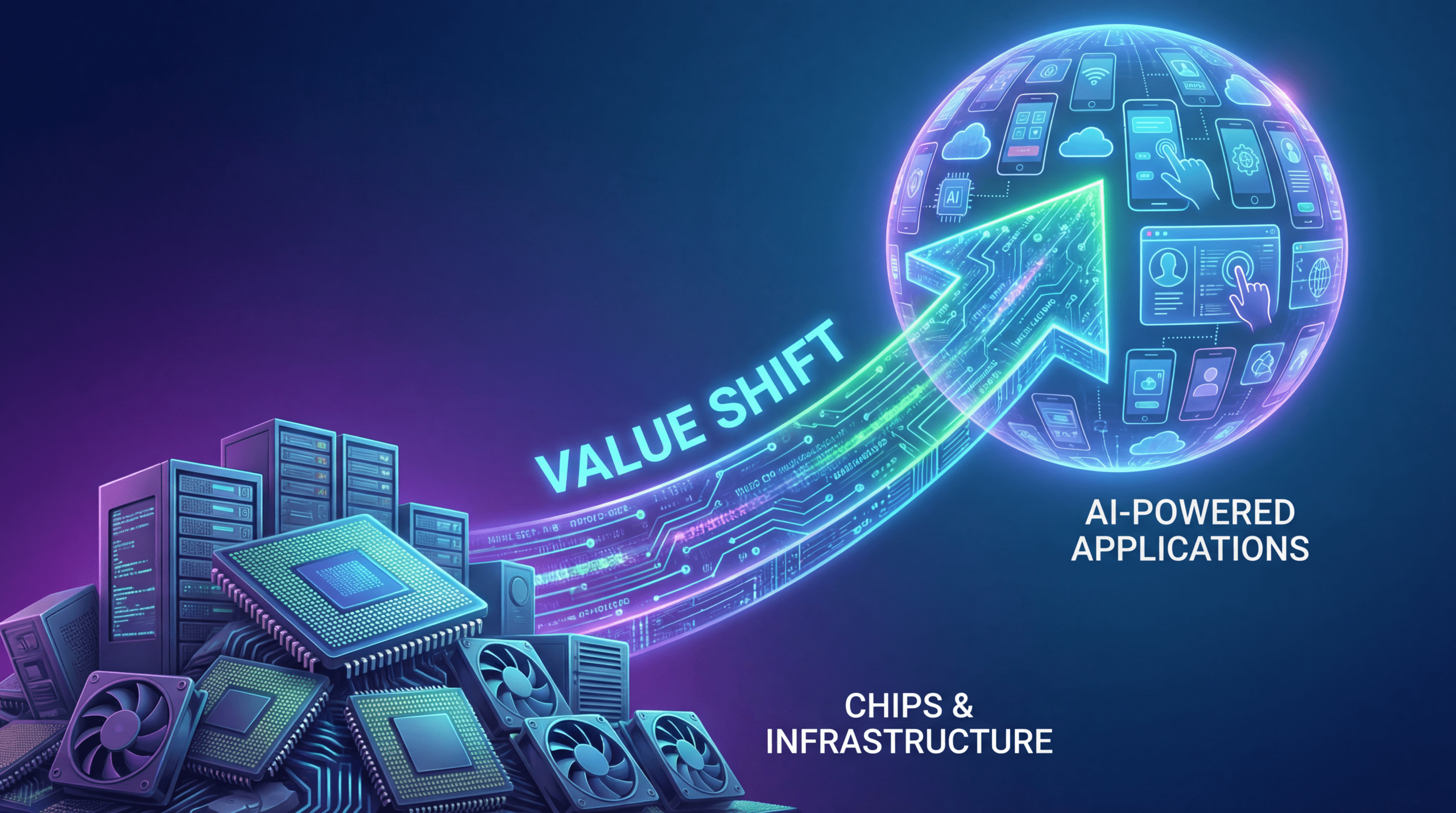The Third Wave: How the AI Value Shift from Chips and Infrastructure to Applications Will Create the Next Generation of Trillion-Dollar Companies
