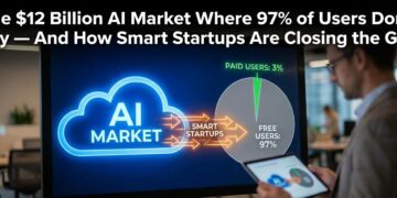 The $12 Billion AI Market Where 97% of Users Don’t Pay — And How Smart Startups Are Closing the Gap