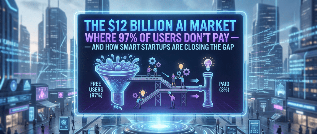 97% AI users don't pay