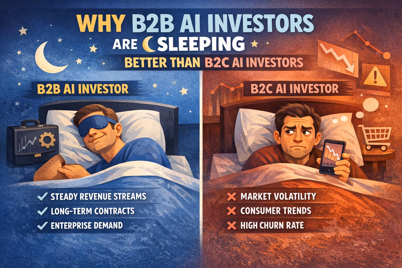 Why B2B AI Investors Are Sleeping Better Than B2C AI Investors