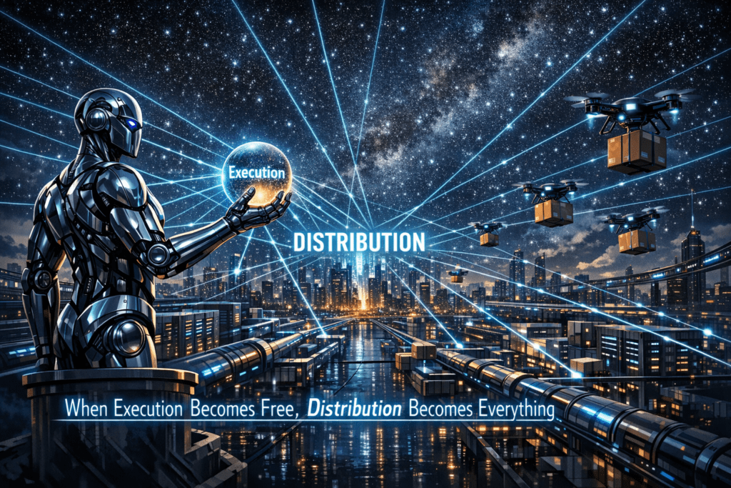 distribution is the new moat