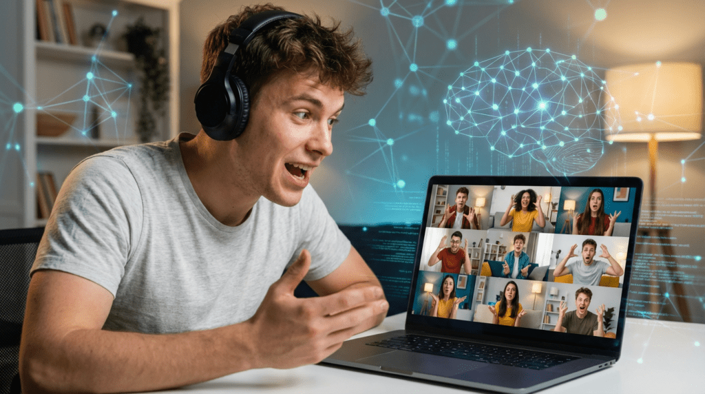 AI hiring improv actors