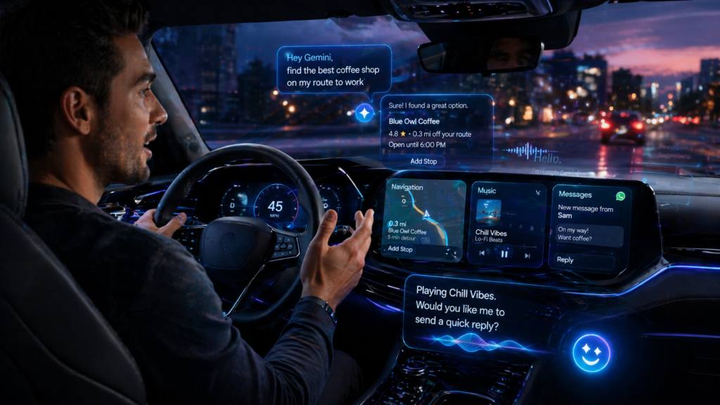 GM Google Gemini AI in cars