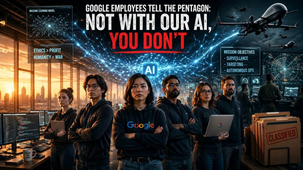 Google AI Pentagon controversy