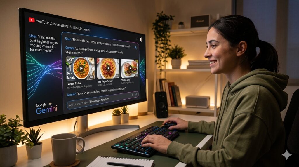 The YouTube AI chatbot 