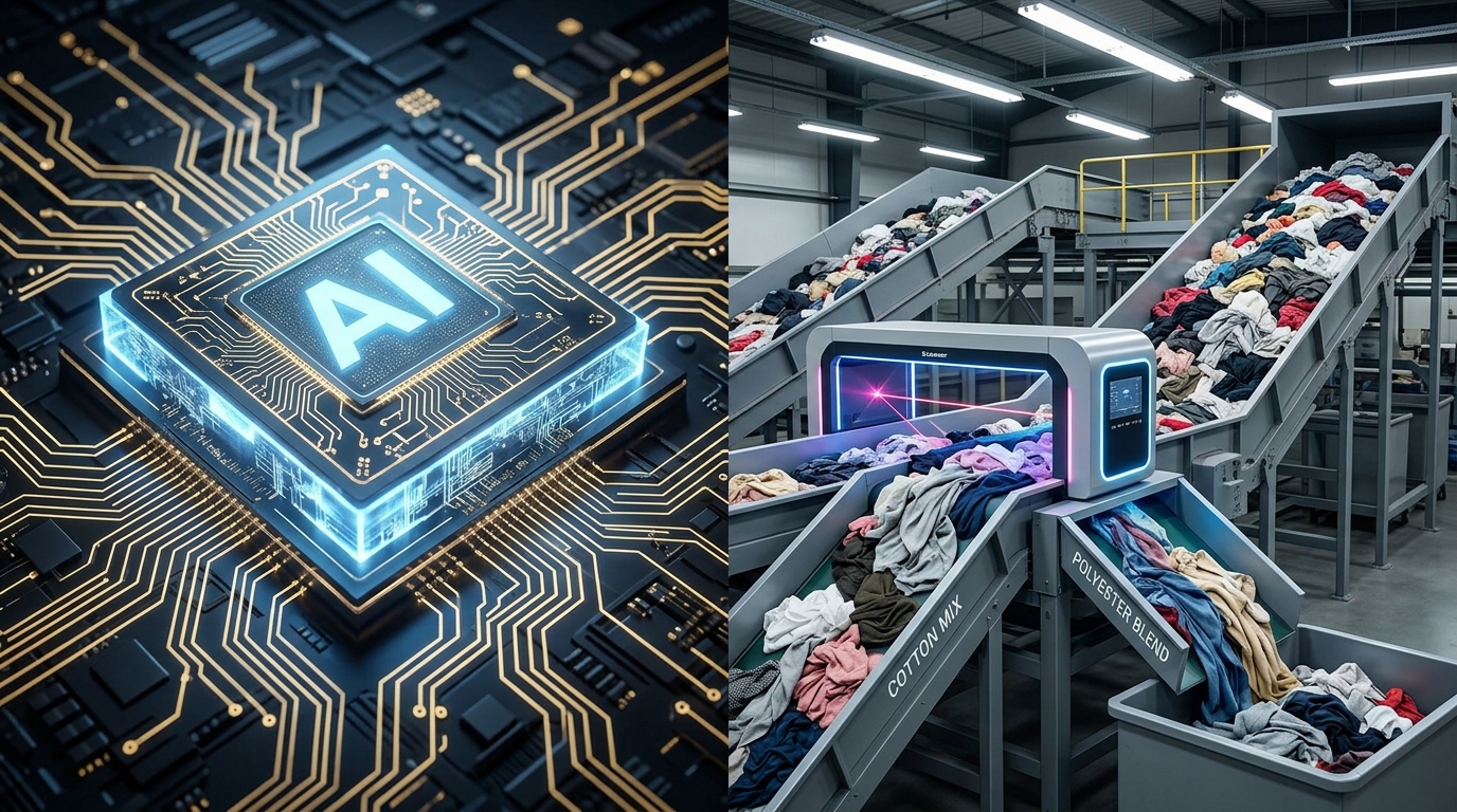 China’s AI Recycling Robot Is Sorting Your Old Clothes Faster Than You Can Blink