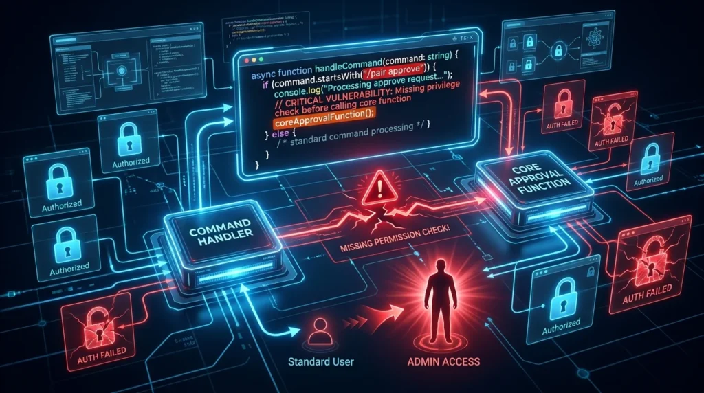 OpenClaw vulnerability CVE-2026-33579