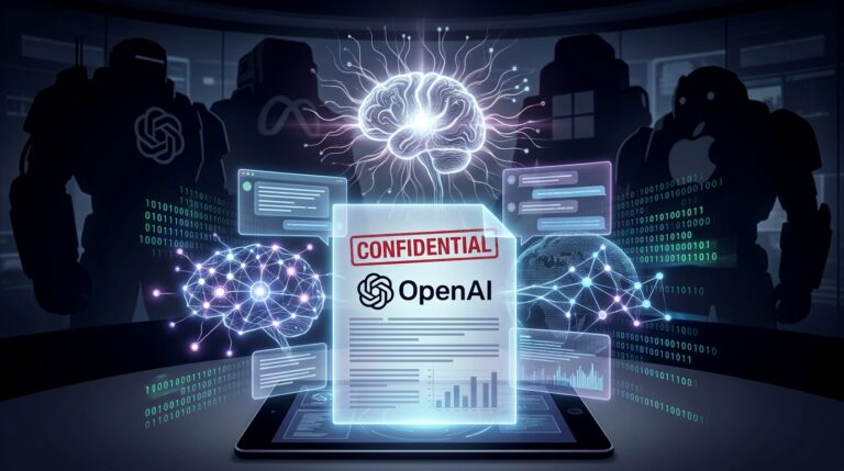 OpenAI memo leak AI strategy
