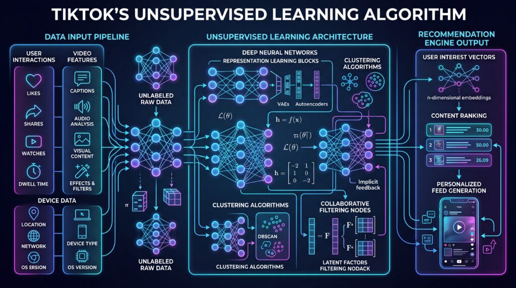 Tik Tok unsupervised learning