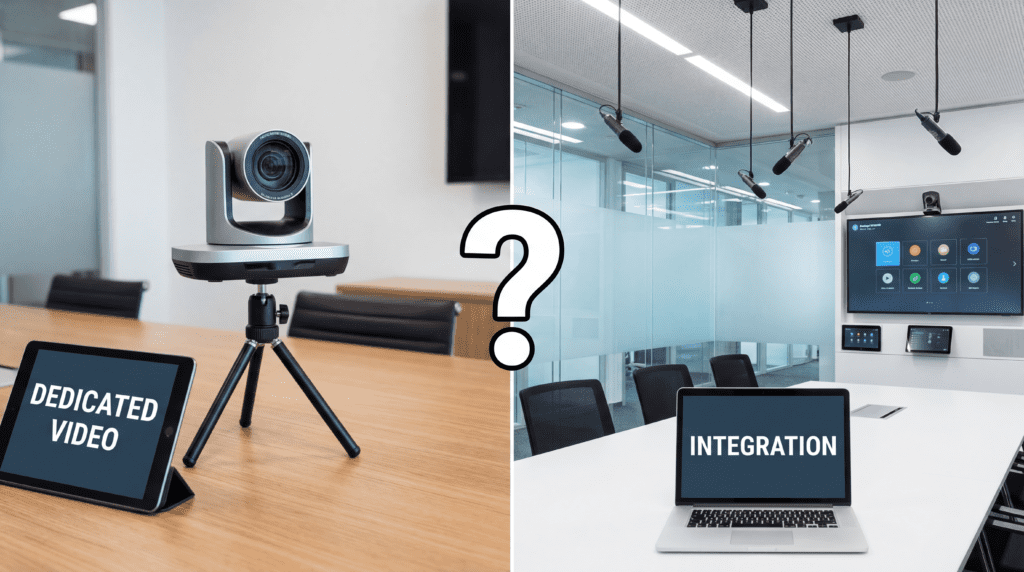 Dedicated vs. Integrated Youtube Video