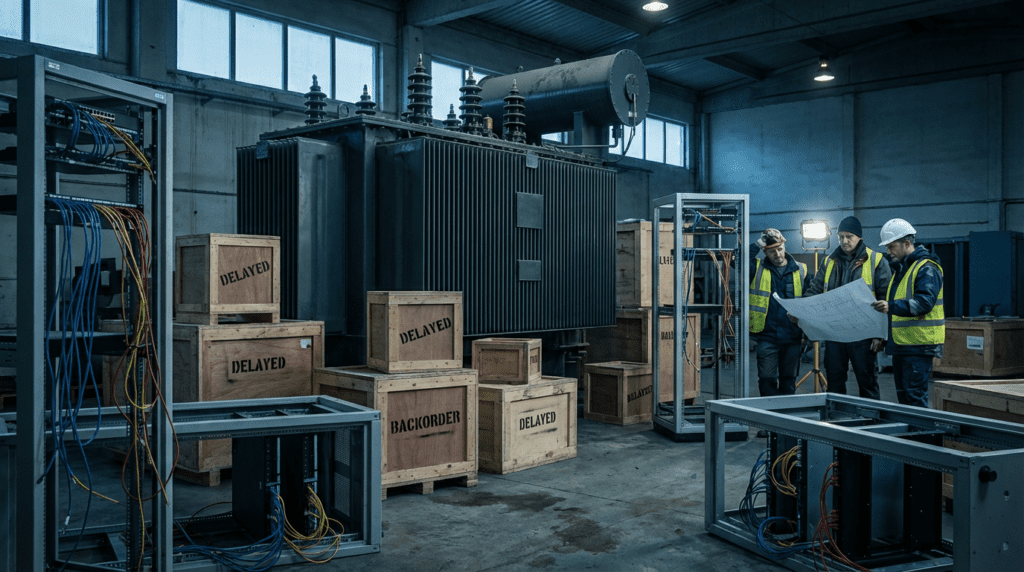 Data center power shortage