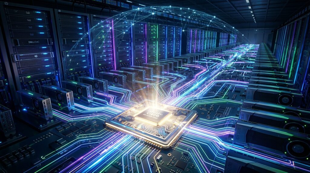 Space Data Centers for AI