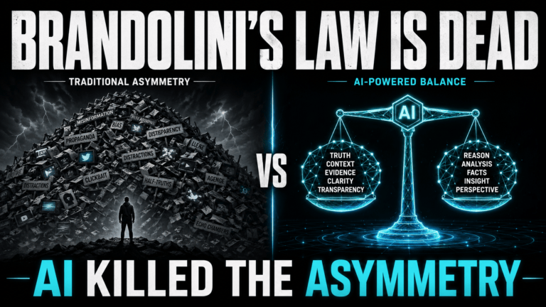 Brandolini's Law Is Dead. AI Killed It. And Most People Haven't Noticed Yet screenshot