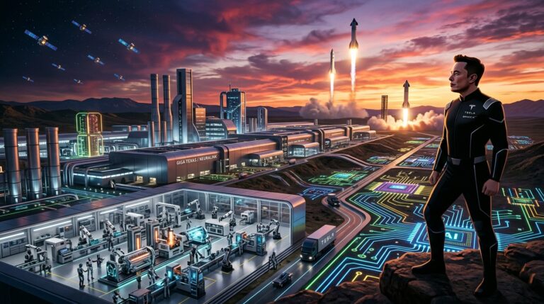 Elon Musk Terafab Intel
