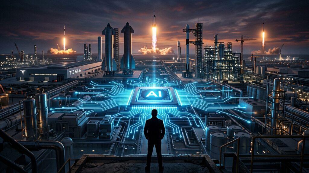 Elon Musk Terafab Intel