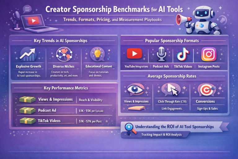 Creator Sponsorship Benchmarks for AI Tools screenshot