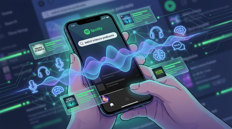 Spotify AI podcast discovery