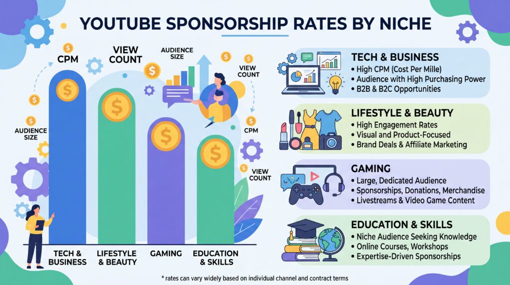 AI Niche Sponsorship Rate