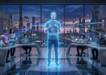 Mark Zuckerberg AI clone