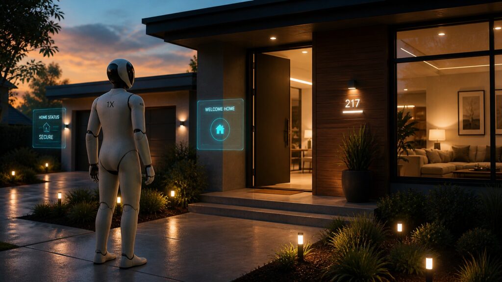 1X NEO humanoid robot