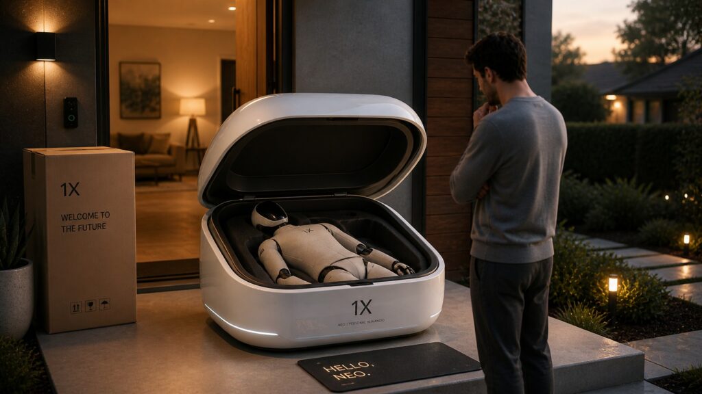 1X NEO humanoid robot