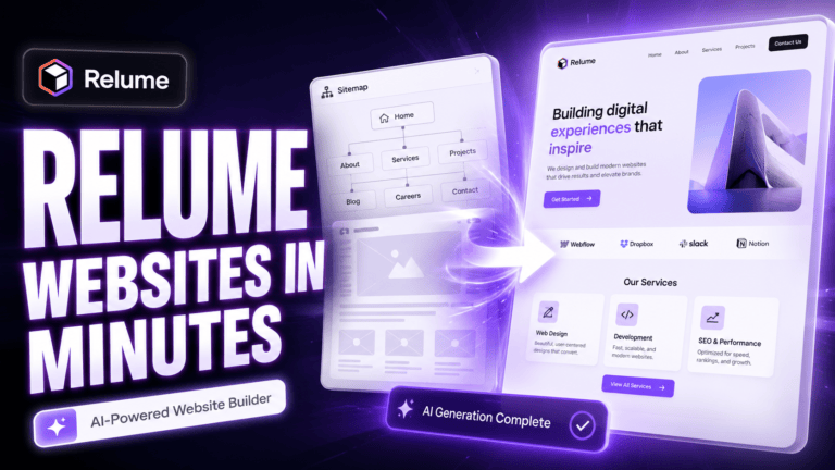 Relume AI website planning review thumbnail