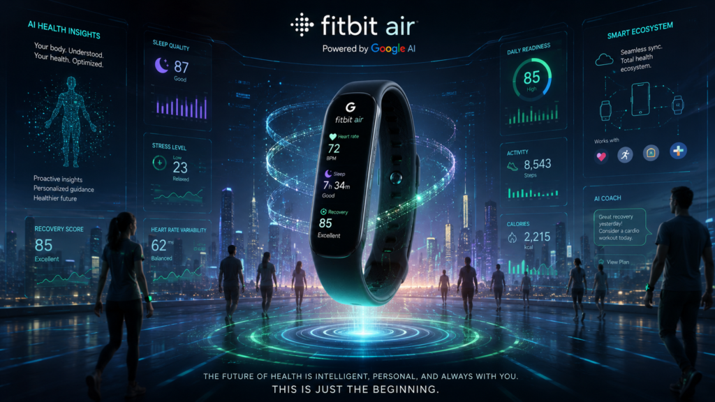 Google Fitbit Air AI 