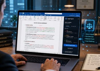 Microsoft AI Legal Agent in Word