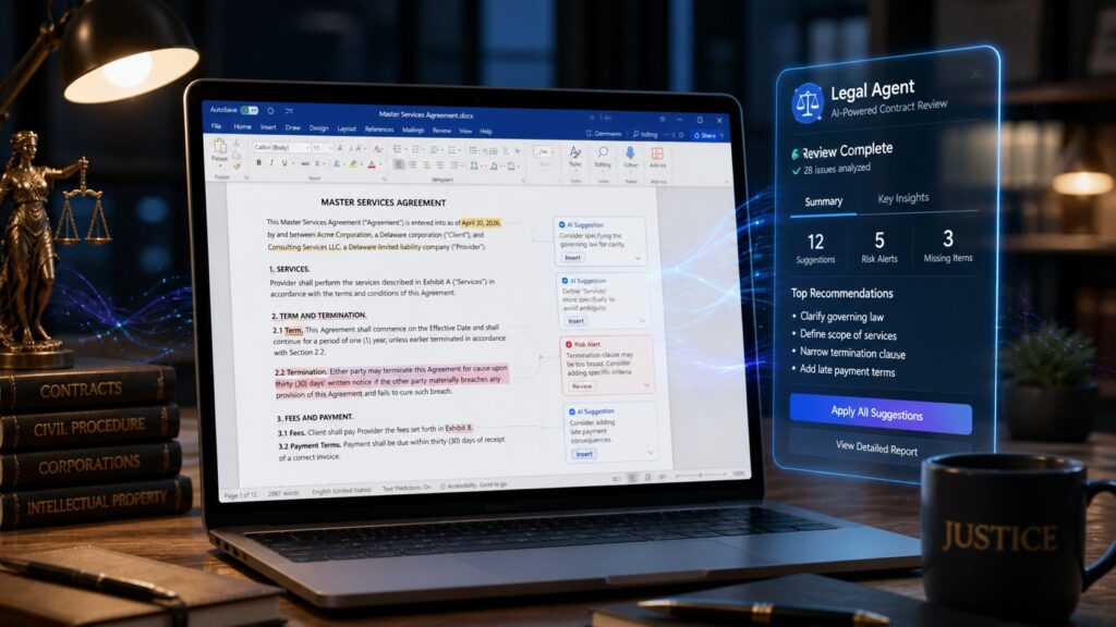 Microsoft AI Legal Agent