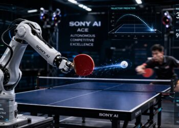 Sony AI table tennis robot