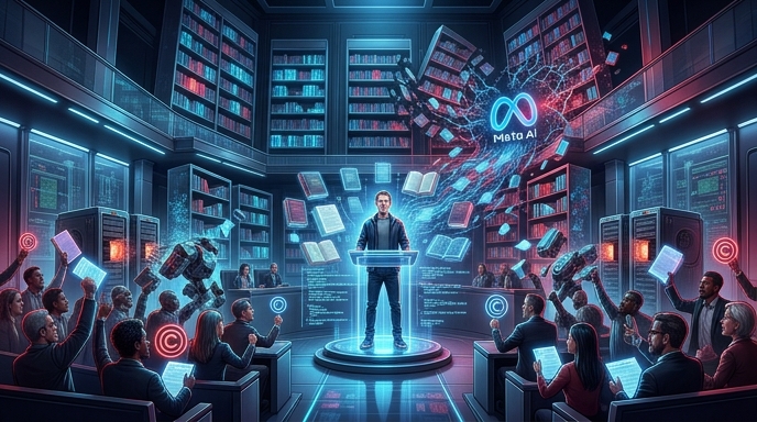 Meta vs Publishers: The Massive AI Copyright Battle