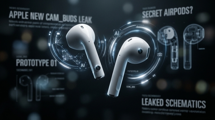 Apple AirPods with cameras