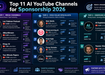 Best AI YouTube Channels for AI Companies to Sponsor in 2026