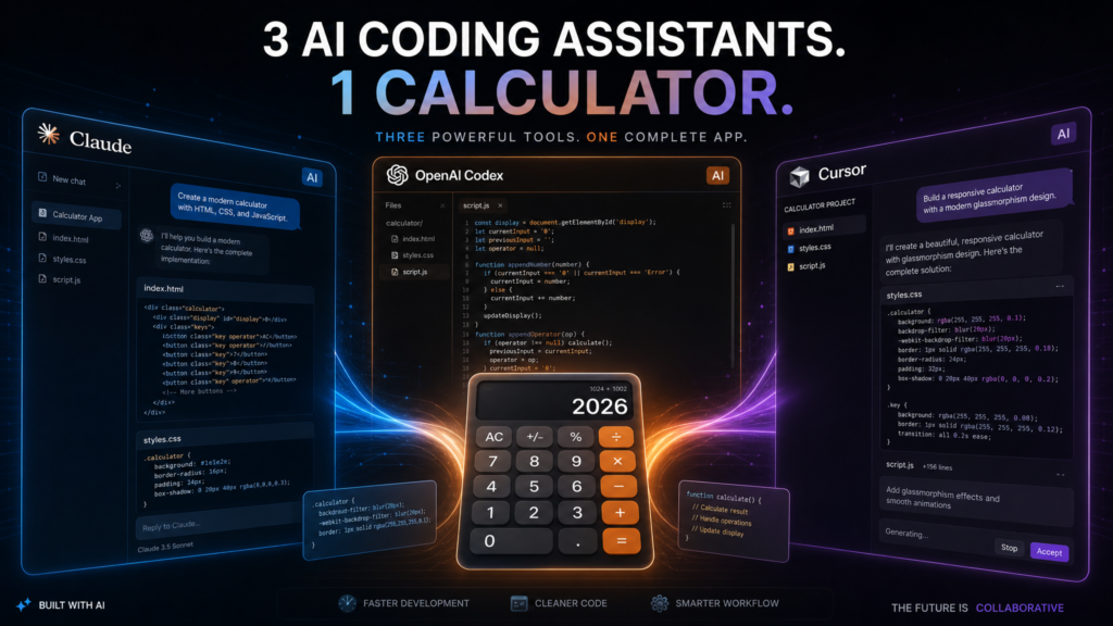 Claude Code vs OpenAI Codex vs Cursor