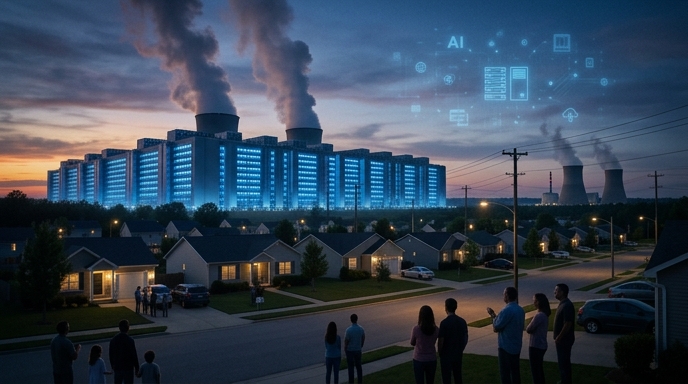 Americans oppose AI data centers